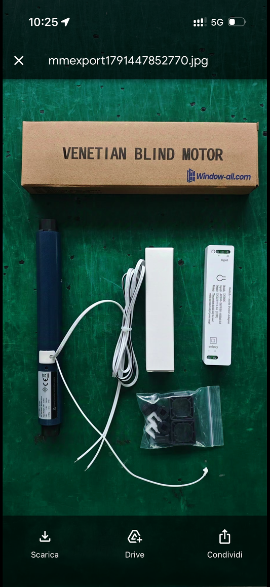 Motor Kit for 25 mm Venetian Blinds | Window-All